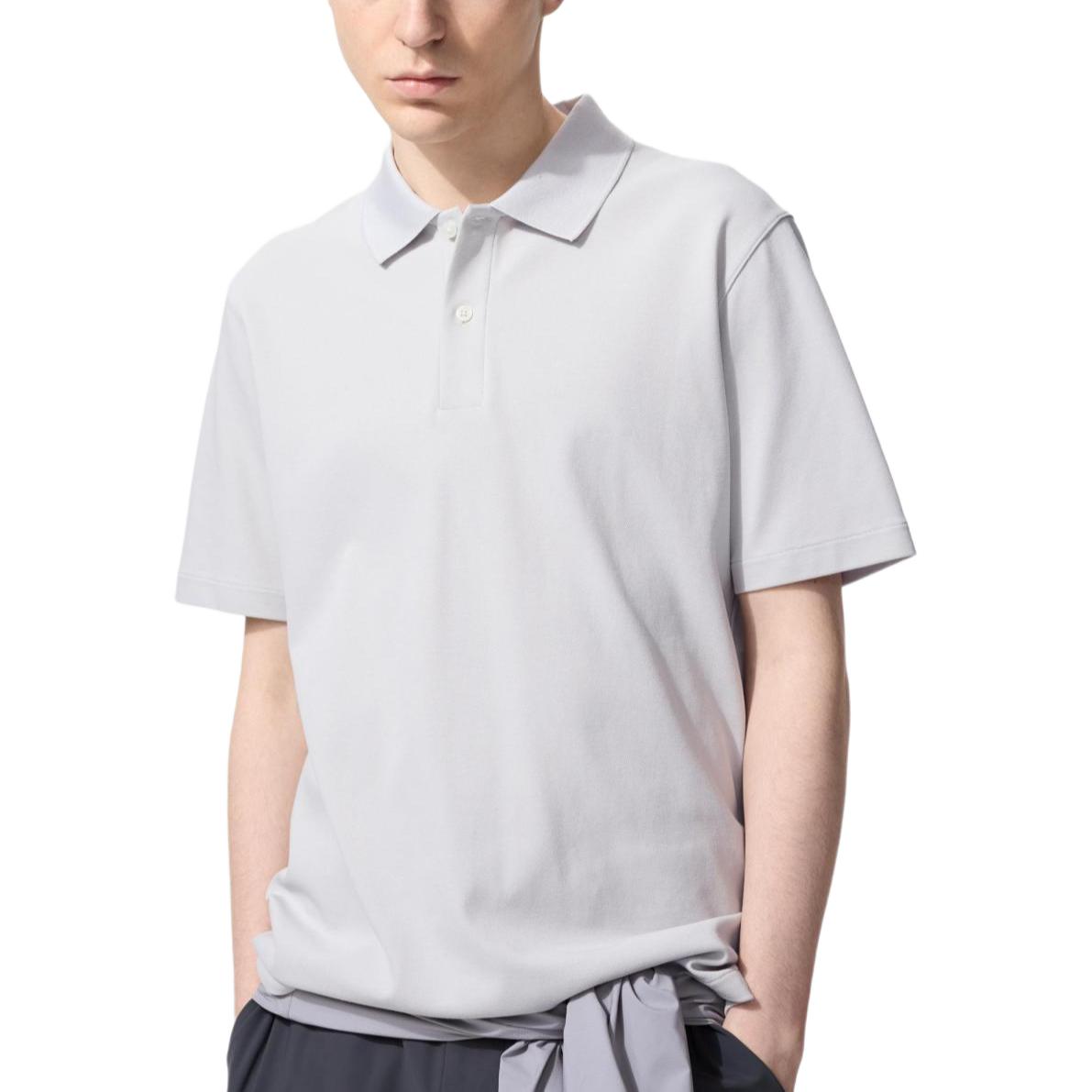 UNIQLO Мужская поло светло-серого цвета
UNIQLO Мужская поло светло-серого цвета