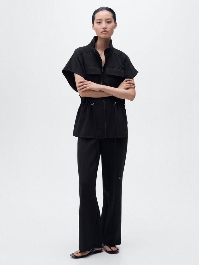 Безрукавка воротник-воронка из хлопковой смеси цвета amber Mango, Black
Безрукавка воротник-воронка из хлопковой смеси цвета amber Mango, Black