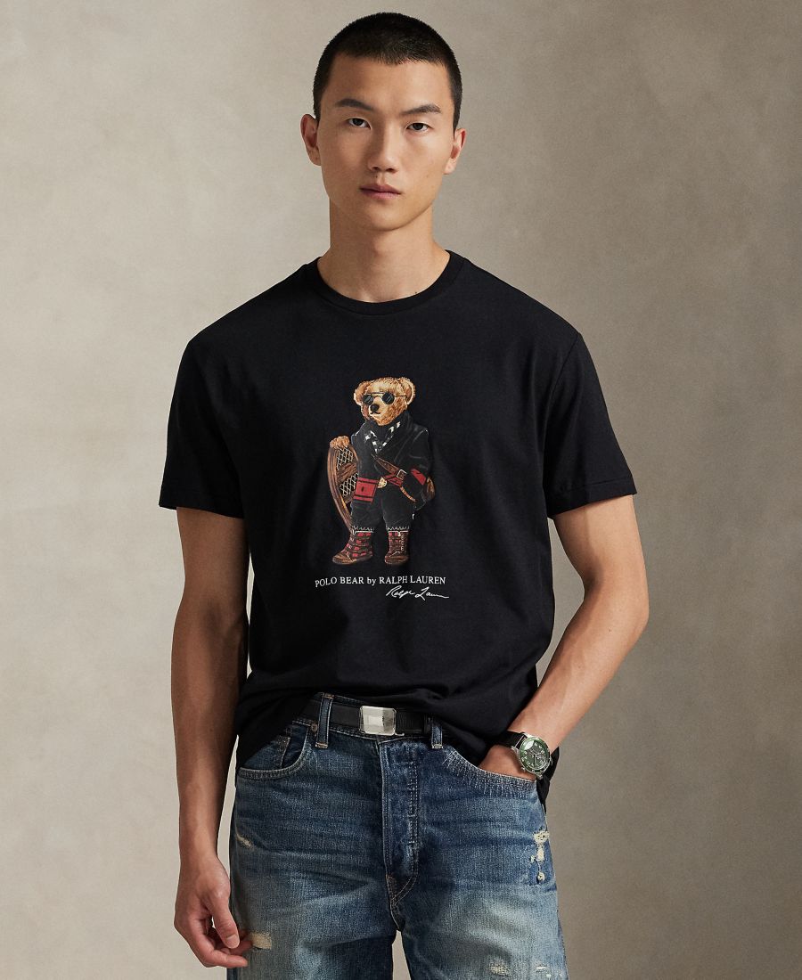 Мужская футболка классического кроя Polo Ralph Lauren, Black
Мужская футболка классического кроя Polo Ralph Lauren, Black