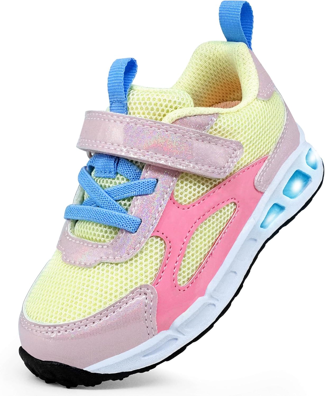 Детские кроссовки YESKIS для мальчиков и девочек со светодиодной подсветкой, легкие, сетчатые, дышащие, очаровательные, для бега, для малышей и маленьких детей, розовый/бежевый/светло-розовый
Детские кроссовки YESKIS для мальчиков и девочек со светодиодной подсветкой, легкие, сетчатые, дышащие, очаровательные, для бега, для малышей и маленьких детей, розовый/бежевый/светло-розовый