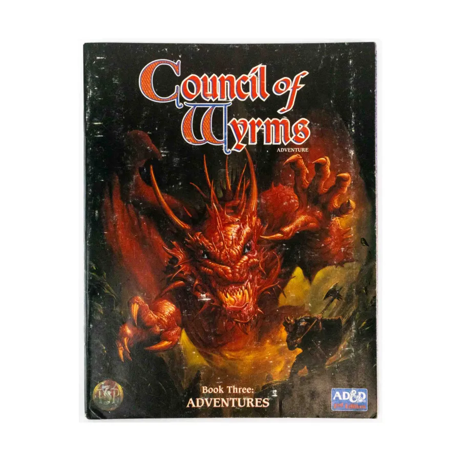 Council of Wyrms - Book 3, Adventures, Advanced Dungeons & Dragons (2nd Edition) - Box Sets, мягкая обложка
Council of Wyrms - Book 3, Adventures, Advanced Dungeons & Dragons (2nd Edition) - Box Sets, мягкая обложка