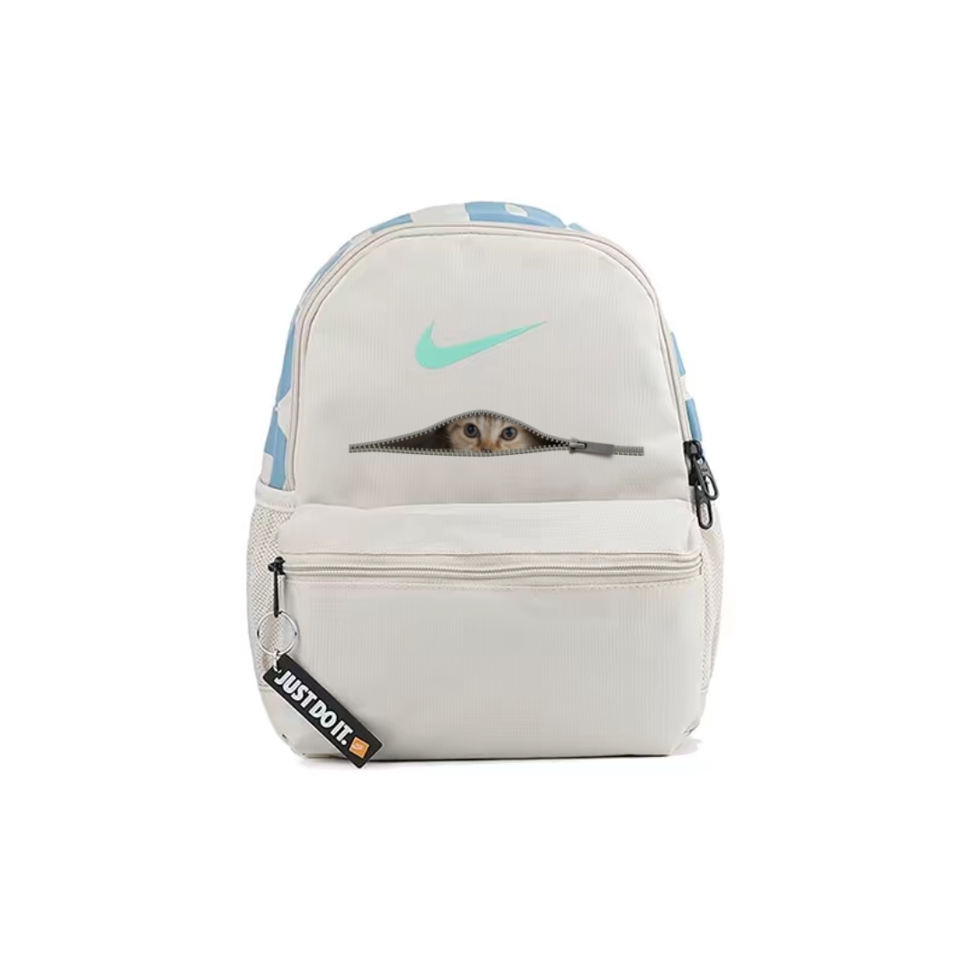 Nike Тканевый рюкзак унисекс серый белый, Cat Head
Nike Тканевый рюкзак унисекс серый белый, Cat Head