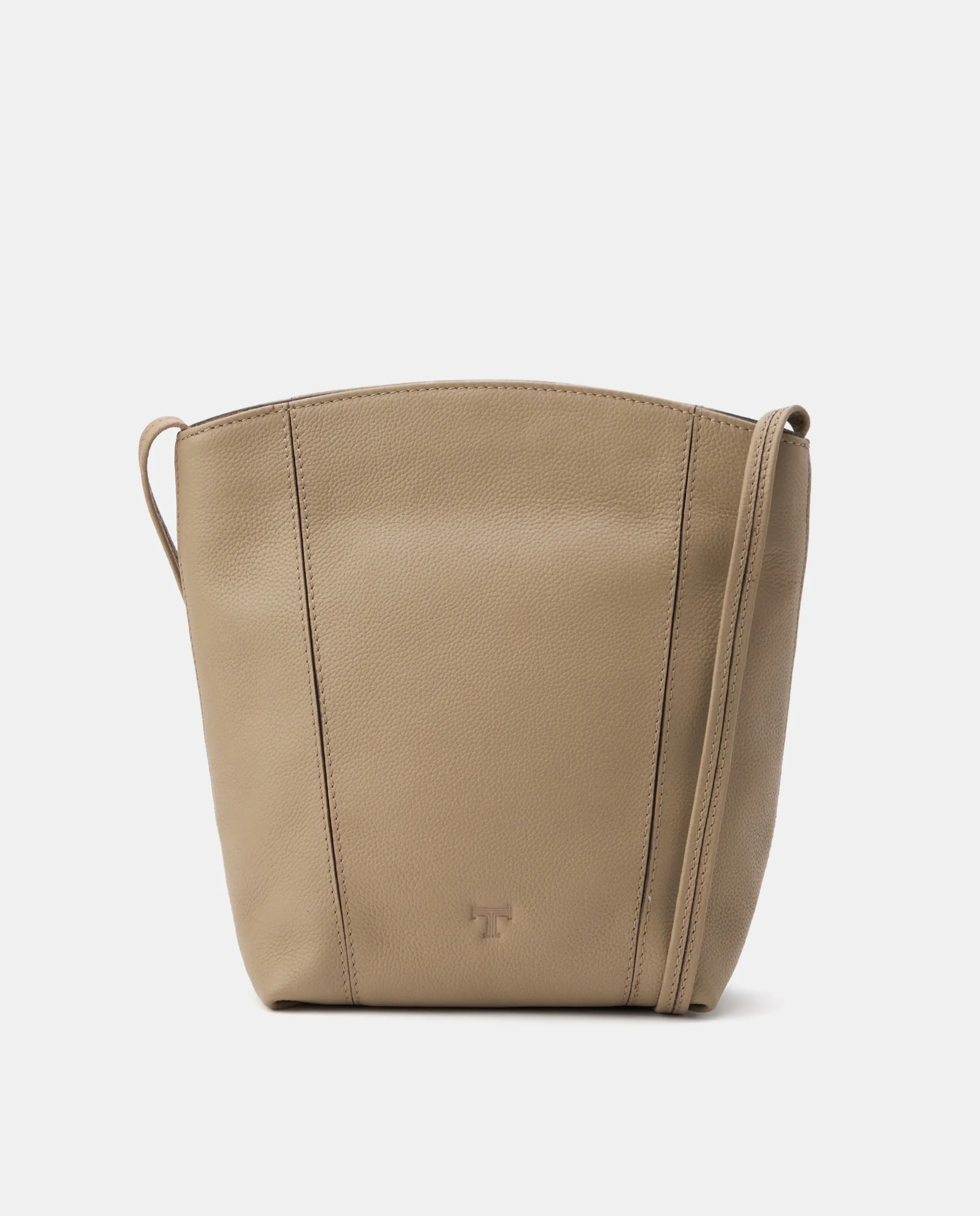 Кожаная сумка-бандо с закругленным верхом Latouche, бежевый
Кожаная сумка-бандо с закругленным верхом Latouche, бежевый