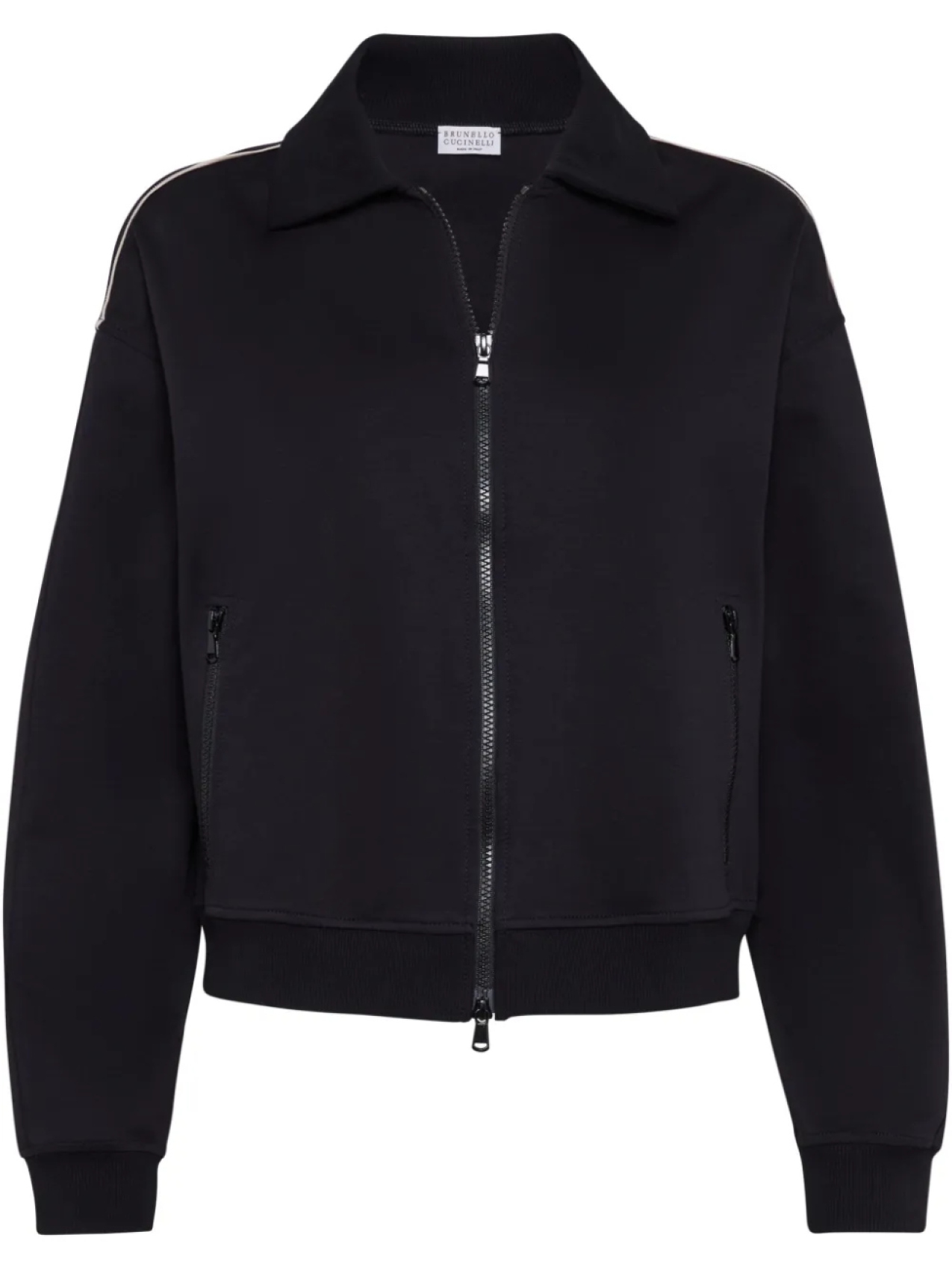 Куртка с декором Monili Brunello Cucinelli, черный
Куртка с декором Monili Brunello Cucinelli, черный