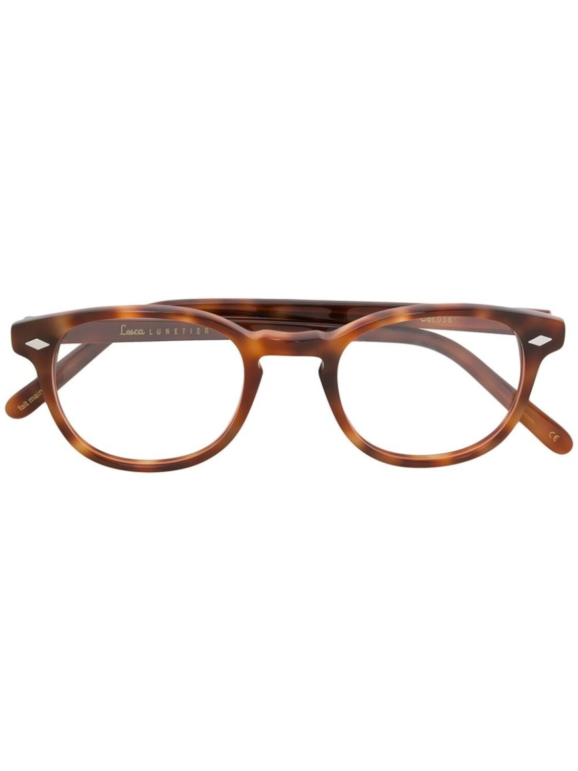 Lesca очки в черепаховой оправе, коричневый
Lesca очки в черепаховой оправе, коричневый