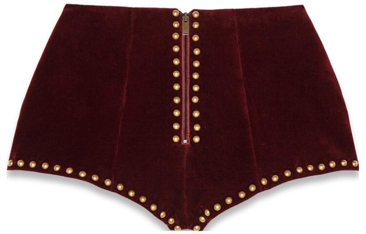 Шорты женские Saint Laurent, бордовый
Шорты женские Saint Laurent, бордовый