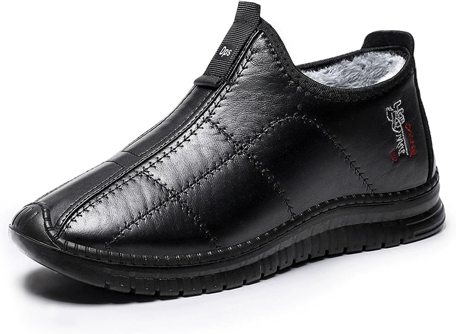 Мужские зимние теплые тапочки с противоскользящей подошвой, повседневные кроссовки с флисовой подкладкой, зимние обувь для ежедневной носки Generic, черный
Мужские зимние теплые тапочки с противоскользящей подошвой, повседневные кроссовки с флисовой подкладкой, зимние обувь для ежедневной носки Generic, черный