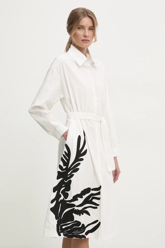 Хлопковое платье Answear.Lab, белый
Хлопковое платье Answear.Lab, белый