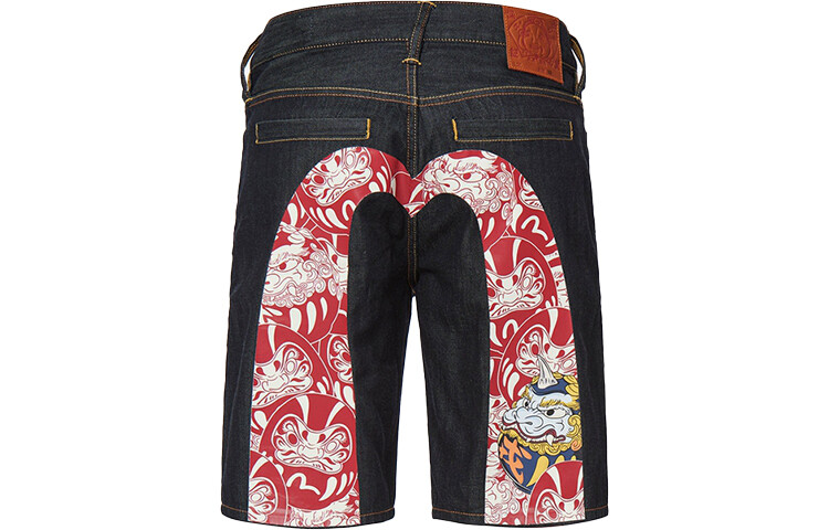 Джинсовые шорты мужские джинсовые синие Evisu, синий
Джинсовые шорты мужские джинсовые синие Evisu, синий