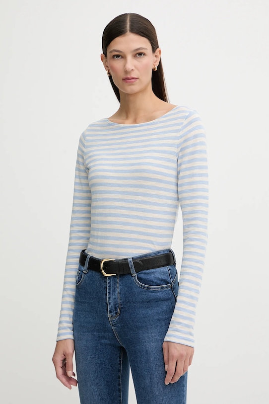 Хлопковый лонгслив Marc O'Polo, синий
Хлопковый лонгслив Marc O'Polo, синий