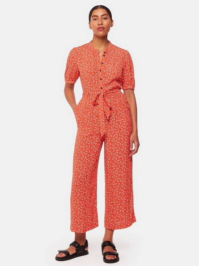 Комбинезон с микроцветочным принтом Whistles, красный/разноцветный
Комбинезон с микроцветочным принтом Whistles, красный/разноцветный