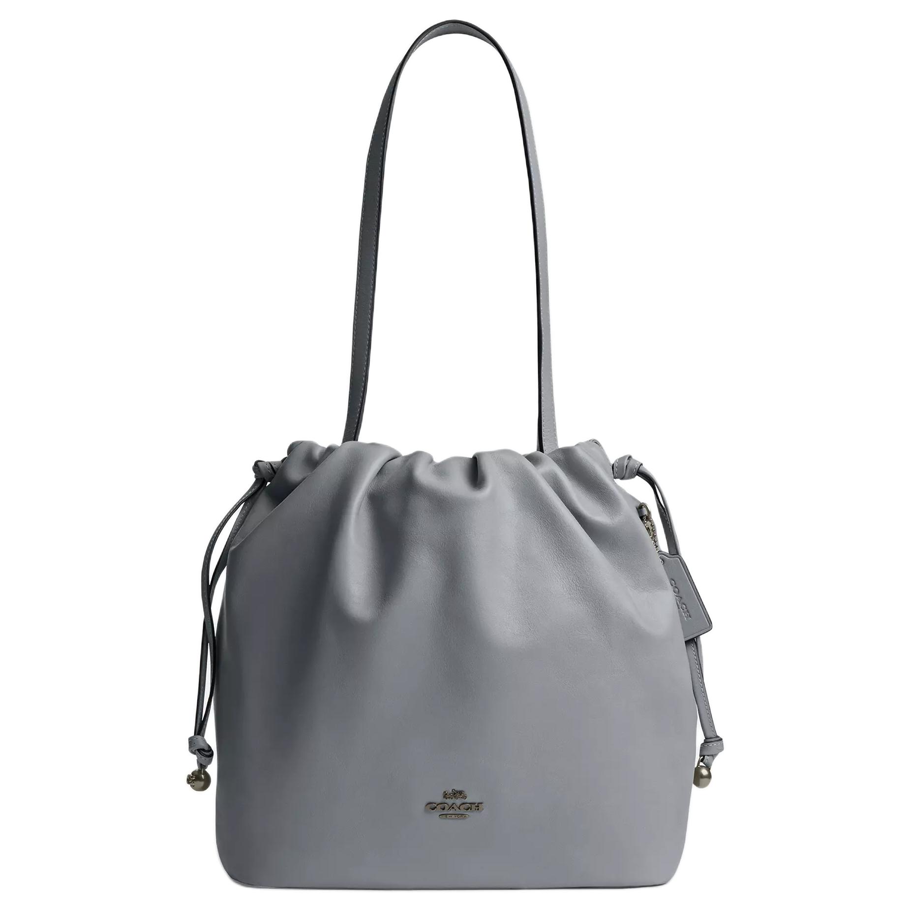 COACH Сумка через плечо Faye Smooth Leather, большая, женская, серо-голубая
COACH Сумка через плечо Faye Smooth Leather, большая, женская, серо-голубая