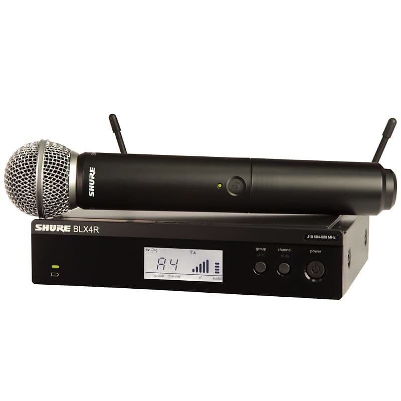 Беспроводная система Shure Shure BLX24R/SM58 Handheld Wireless System (H11 Band - 572-596 MHz)
Беспроводная система Shure Shure BLX24R/SM58 Handheld Wireless System (H11 Band - 572-596 MHz)