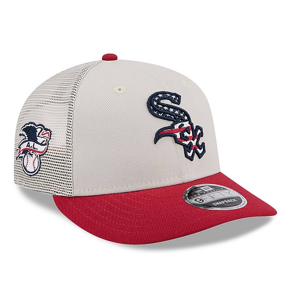 Мужская кепка New Era цвета хаки/красный Chicago White Sox 2024 Fourth of июле Trucker Low Profile 9FIFTY Snapback Hat, цвет Sox Beig K
Мужская кепка New Era цвета хаки/красный Chicago White Sox 2024 Fourth of июле Trucker Low Profile 9FIFTY Snapback Hat, цвет Sox Beig K