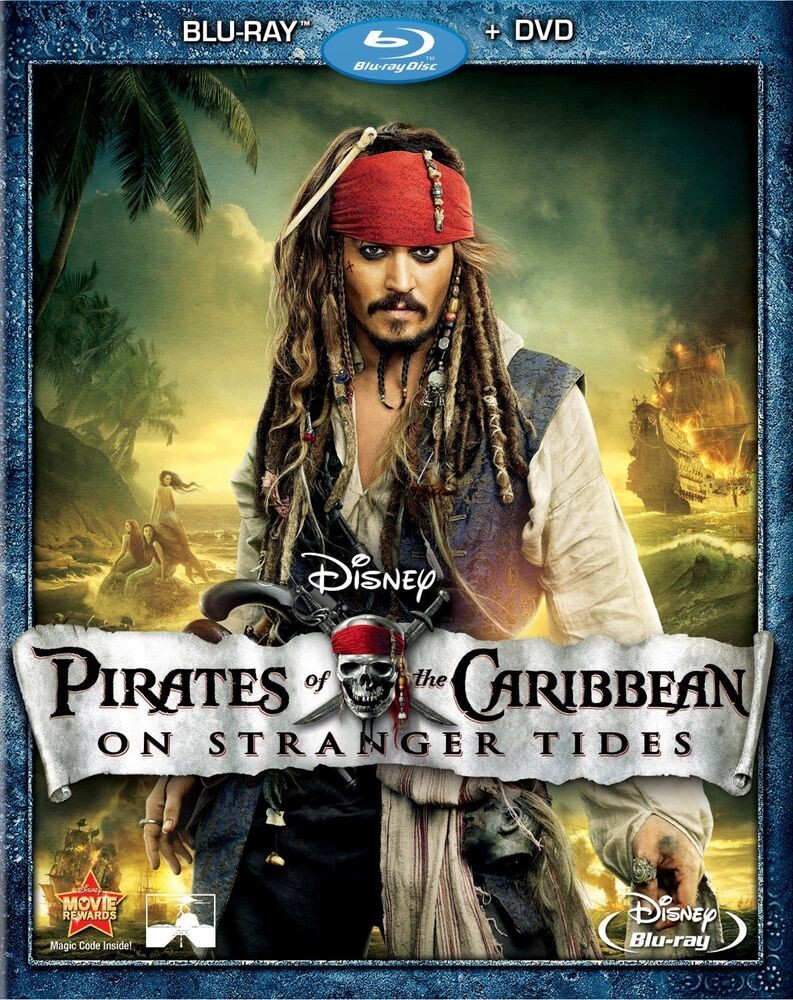 Диск Blu-ray Pirates of The Caribbean: On Stranger Tides
Диск Blu-ray Pirates of The Caribbean: On Stranger Tides