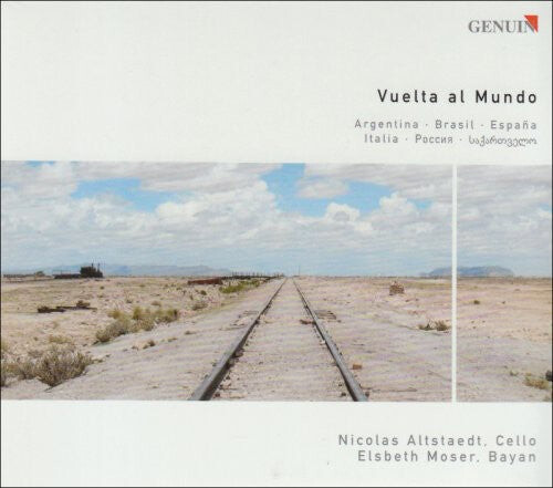 CD диск Piazzolla / Villa-Lobos / Altstaedt / Moser: Vuelta Al Mundo 
CD диск Piazzolla / Villa-Lobos / Altstaedt / Moser: Vuelta Al Mundo