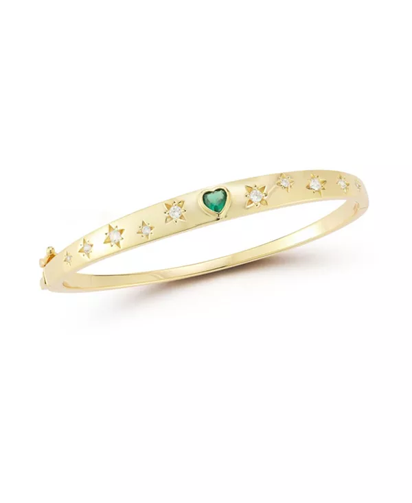 Браслет в форме сердца из стерлингового серебра с позолотой 14 карат Rachel Zoe, gold
Браслет в форме сердца из стерлингового серебра с позолотой 14 карат Rachel Zoe, gold