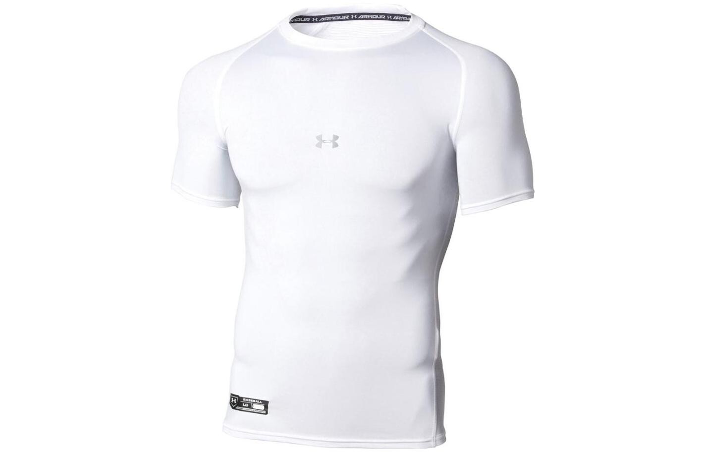 Футболка мужская белая Under Armour, белый 
Футболка мужская белая Under Armour, белый