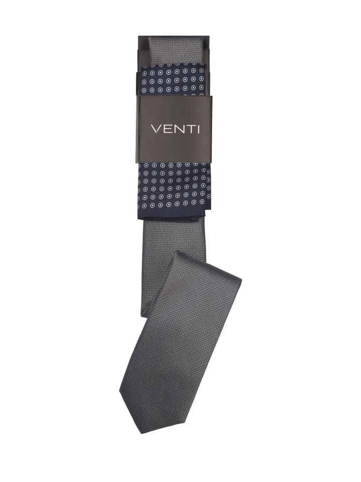 Галстук Venti, темно-серый
Галстук Venti, темно-серый