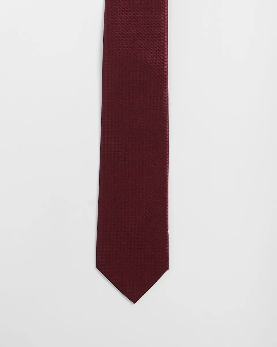 Мужской галстук с микроклеткой PuroEgo, бордовый
Мужской галстук с микроклеткой PuroEgo, бордовый