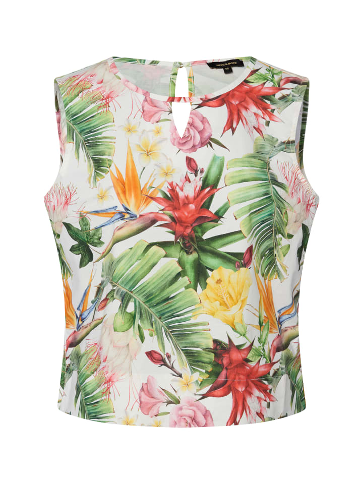 Блузка-топ цвета экрю разноцветная More & More
Блузка-топ цвета экрю разноцветная More & More