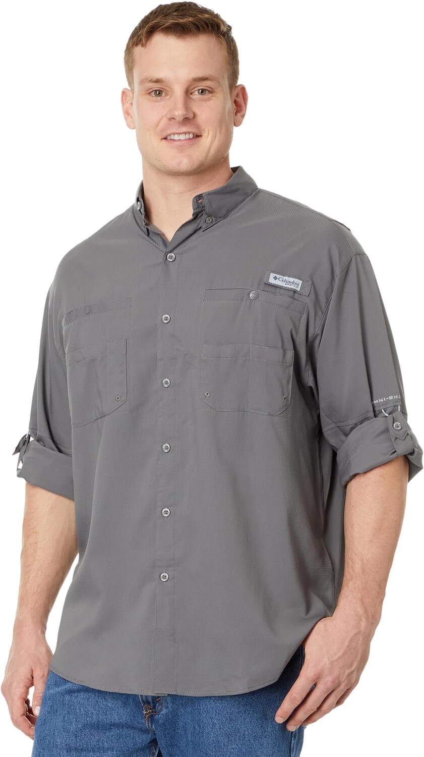 Рубашка Big & Tall Tamiami II L/S Columbia, цвет City Grey
Рубашка Big & Tall Tamiami II L/S Columbia, цвет City Grey