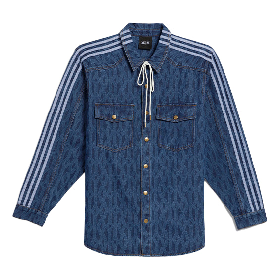 Рубашка adidas originals x IVY PARK Crossover Stripe Solid Color Denim Blue Shirt
Рубашка adidas originals x IVY PARK Crossover Stripe Solid Color Denim Blue Shirt