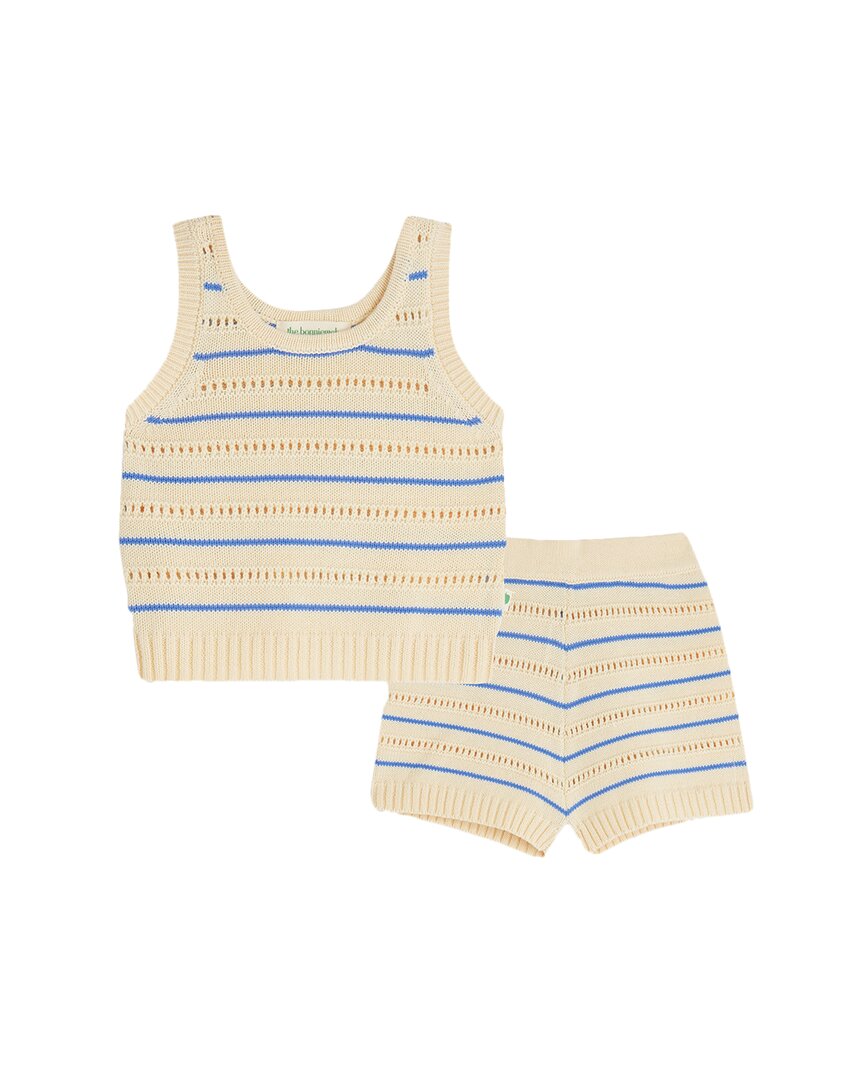 Комплект майка и шорты от Bonniemob The bonnie mob, синий
Комплект майка и шорты от Bonniemob The bonnie mob, синий