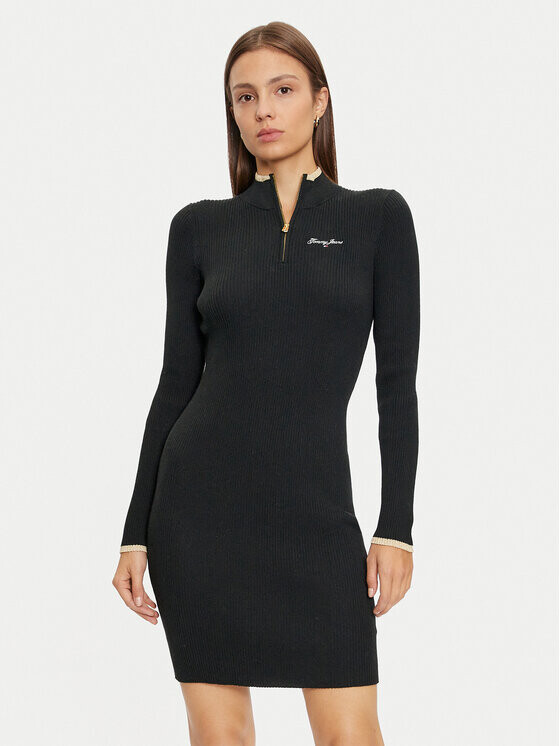 Трикотажное платье приталенного кроя Tommy Jeans, черный
Трикотажное платье приталенного кроя Tommy Jeans, черный