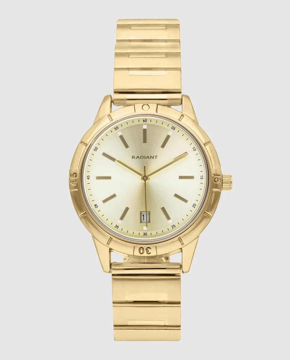 Женские часы Kim RA660204 из стали и золотого ремешка Radiant
Женские часы Kim RA660204 из стали и золотого ремешка Radiant