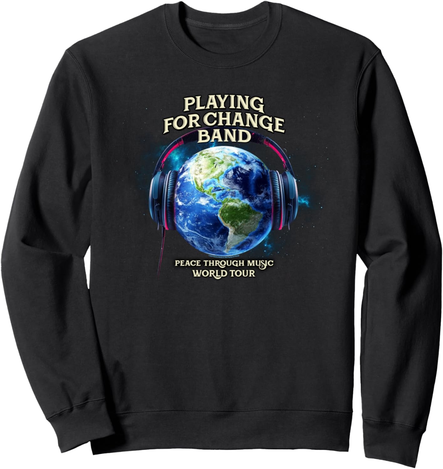 Толстовка с изображением глобуса в рамках мирового турне Play for Change Playing For Change, черный
Толстовка с изображением глобуса в рамках мирового турне Play for Change Playing For Change, черный