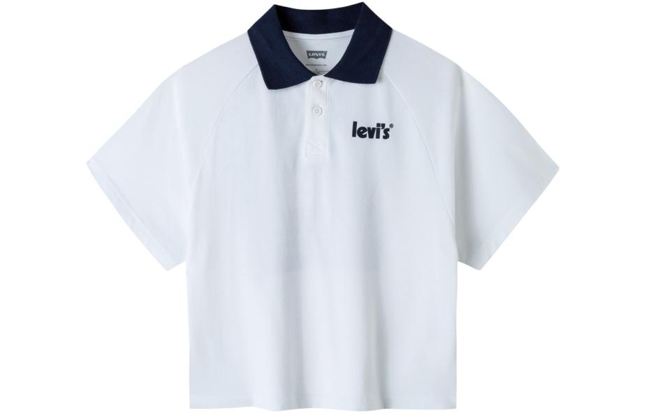 Детская футболка Levis, молочно-белая 
Детская футболка Levis, молочно-белая