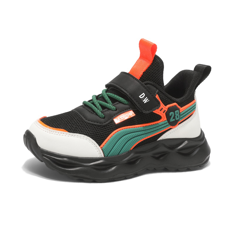 Низкие кроссовки для бега с амортизацией ударов и износостойкостью для детей D&W, черный/оранжевый
Низкие кроссовки для бега с амортизацией ударов и износостойкостью для детей D&W, черный/оранжевый