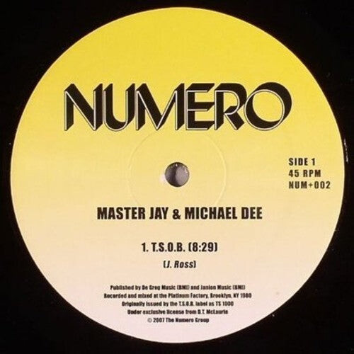Сингл 12" Master Jay / Dee, Michael: T.S.O.B. / Instrumental
Сингл 12" Master Jay / Dee, Michael: T.S.O.B. / Instrumental