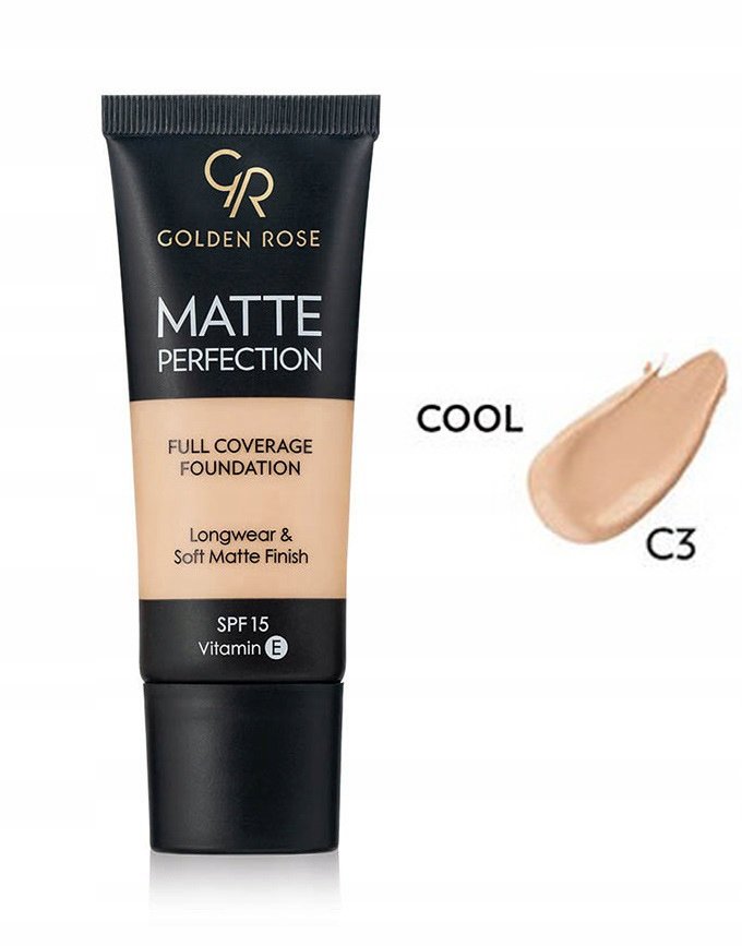 GOLDEN ROSE FOUNDATION MATTE PERFECTION C3
GOLDEN ROSE FOUNDATION MATTE PERFECTION C3