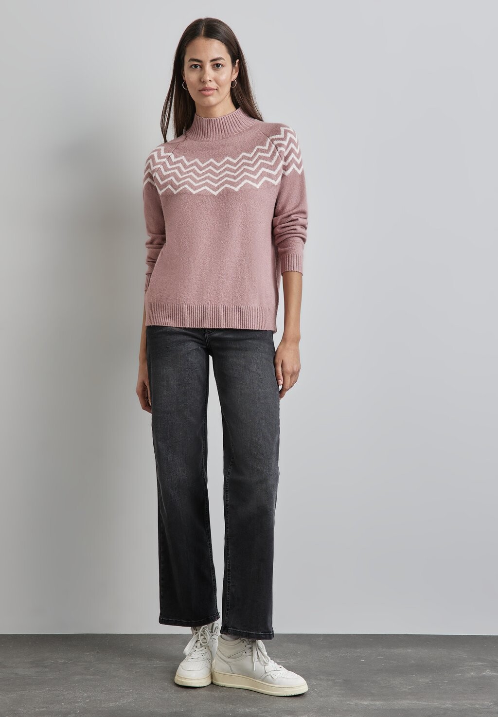 Джемпер MIT STEHKRAGEN Street One, розовый
Джемпер MIT STEHKRAGEN Street One, розовый