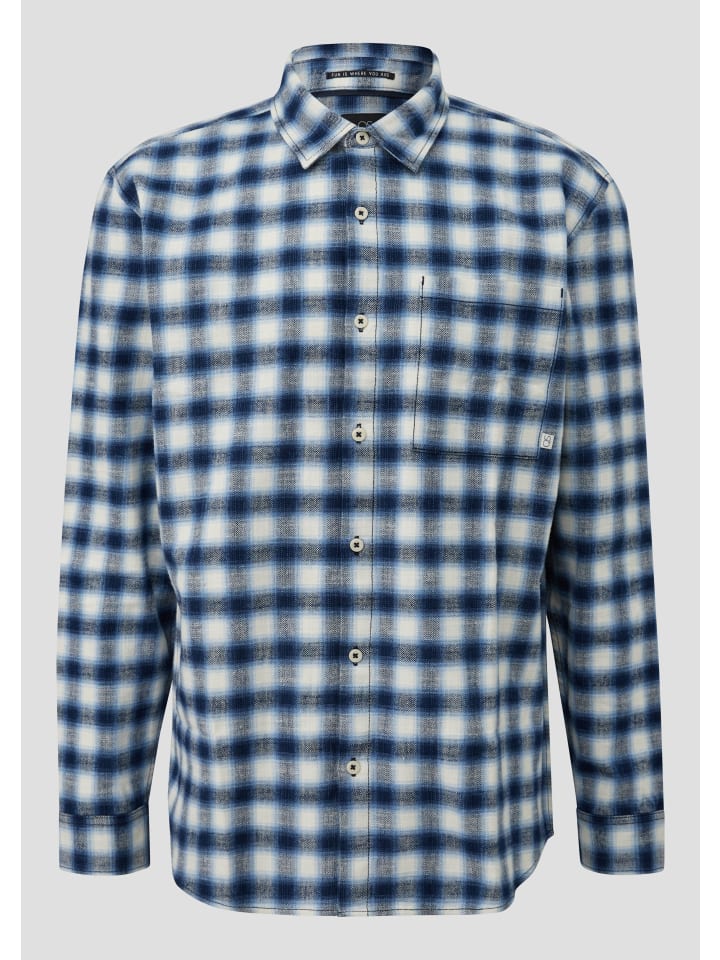 Рубашка QS, синий 
Рубашка QS, синий