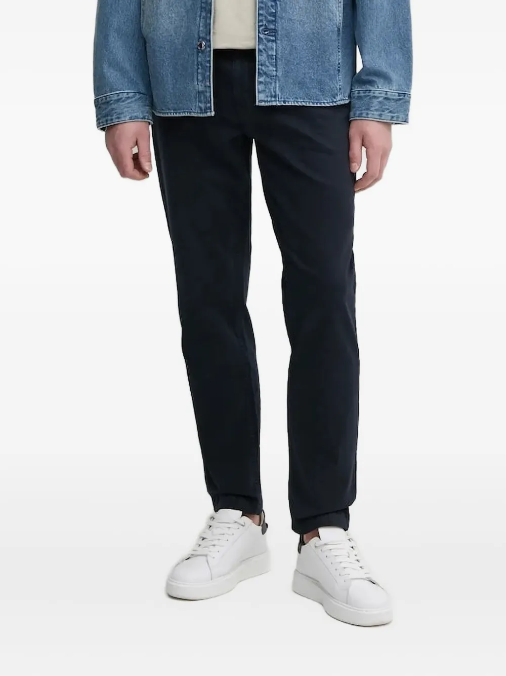 Брюки чинос с карманом Boss, синий
Брюки чинос с карманом Boss, синий