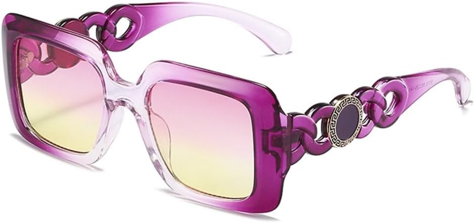 Женские солнцезащитные очки большого размера квадратной формы для женщин и мужчин, солнцезащитные очки с градиентным покрытием, защита от ультрафиолета UV400 MTZJH, Purple
Женские солнцезащитные очки большого размера квадратной формы для женщин и мужчин, солнцезащитные очки с градиентным покрытием, защита от ультрафиолета UV400 MTZJH, Purple