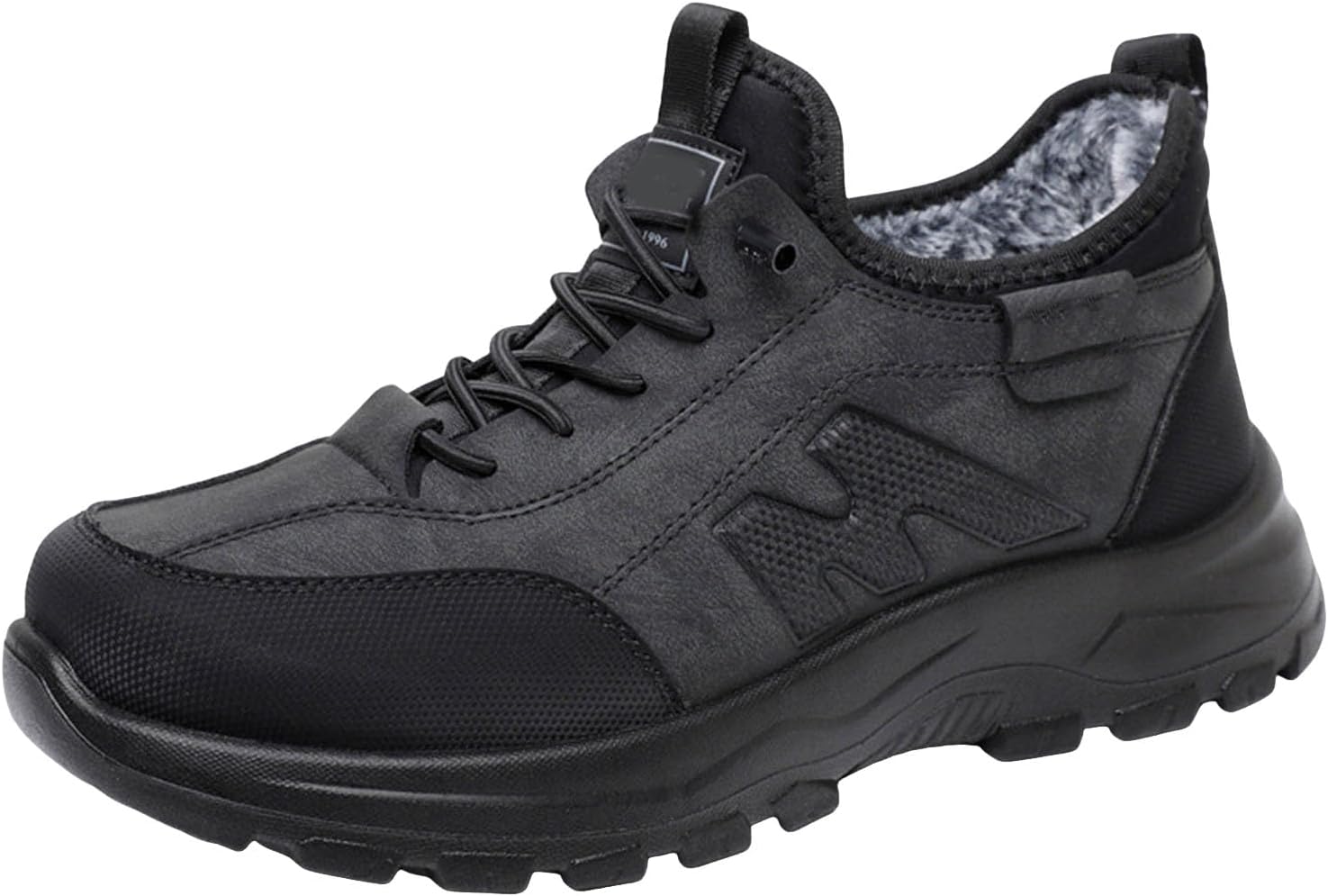 Мужские хлопковые прогулочные ботинки IWIHMIV, утепленные ботильоны, повседневная нескользящая зимняя обувь, удобные кроссовки, черный
Мужские хлопковые прогулочные ботинки IWIHMIV, утепленные ботильоны, повседневная нескользящая зимняя обувь, удобные кроссовки, черный