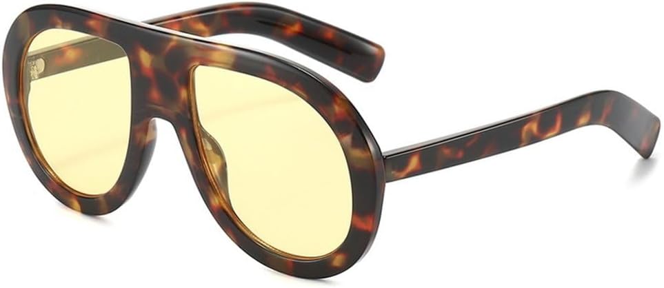 Мужские солнцезащитные очки-пилот с градиентным покрытием, защитой от УФ-излучения UV400, модный леопардовый принт, сине-желтый цвет, женские трендовые панк-солнцезащитные очки SKFGNX, Leopard Yellow
Мужские солнцезащитные очки-пилот с градиентным покрытием, защитой от УФ-излучения UV400, модный леопардовый принт, сине-желтый цвет, женские трендовые панк-солнцезащитные очки SKFGNX, Leopard Yellow