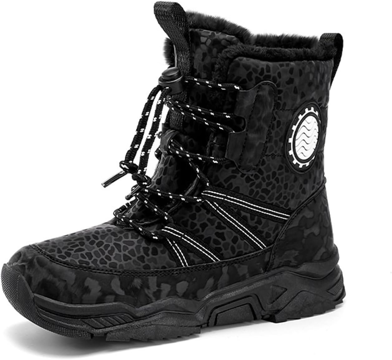 Снежные ботинки, водоотталкивающие, с утеплителем, для мальчиков и девочек, походные ботинки, для холодной погоды, противоскользящие зимние ботинки NIAIRKE, Black
Снежные ботинки, водоотталкивающие, с утеплителем, для мальчиков и девочек, походные ботинки, для холодной погоды, противоскользящие зимние ботинки NIAIRKE, Black