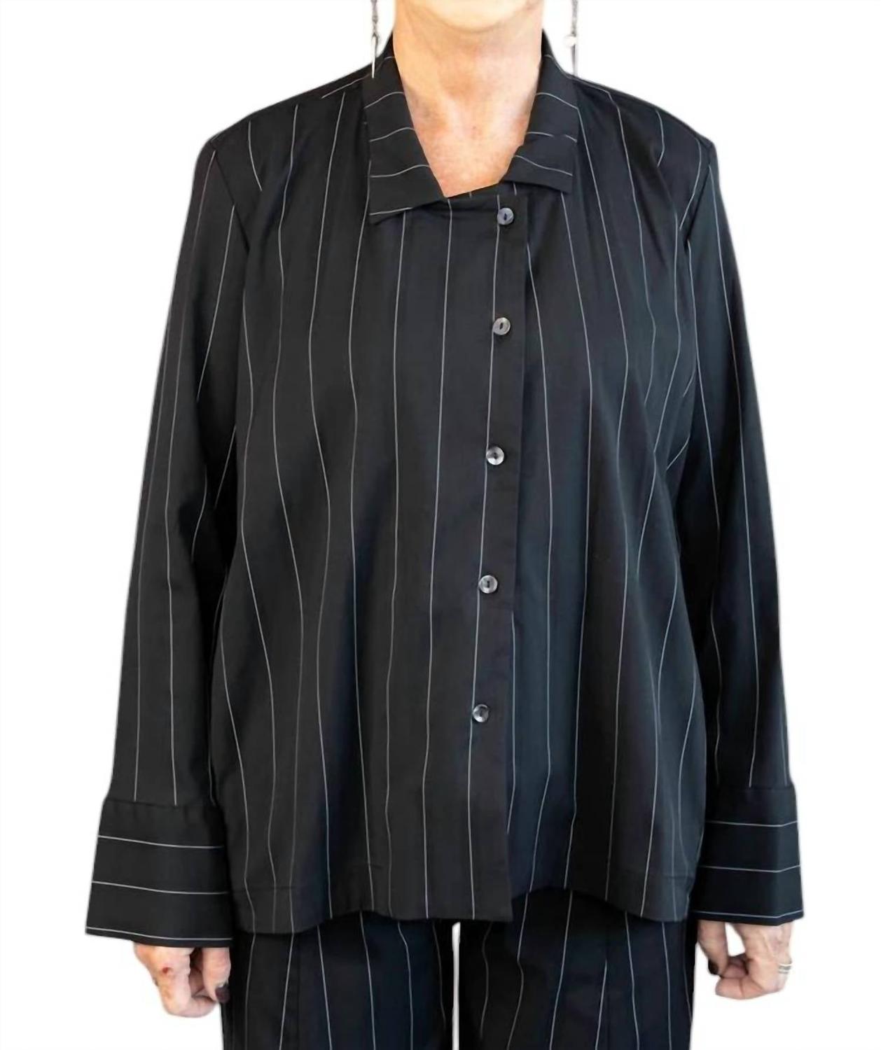 Рубашка с длинными рукавами в полоску в стиле Pinstrpe Matthildur
Рубашка с длинными рукавами в полоску в стиле Pinstrpe Matthildur