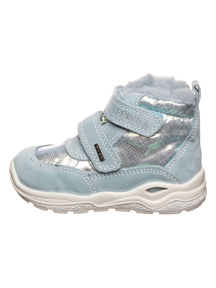 Primigi Светло-голубые кожаные сапоги
Primigi Светло-голубые кожаные сапоги