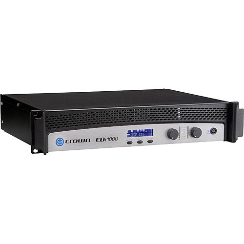 Crown Audio CDi 1000 Two-Channel Commercial Amplifier CDI1000
Crown Audio CDi 1000 Two-Channel Commercial Amplifier CDI1000