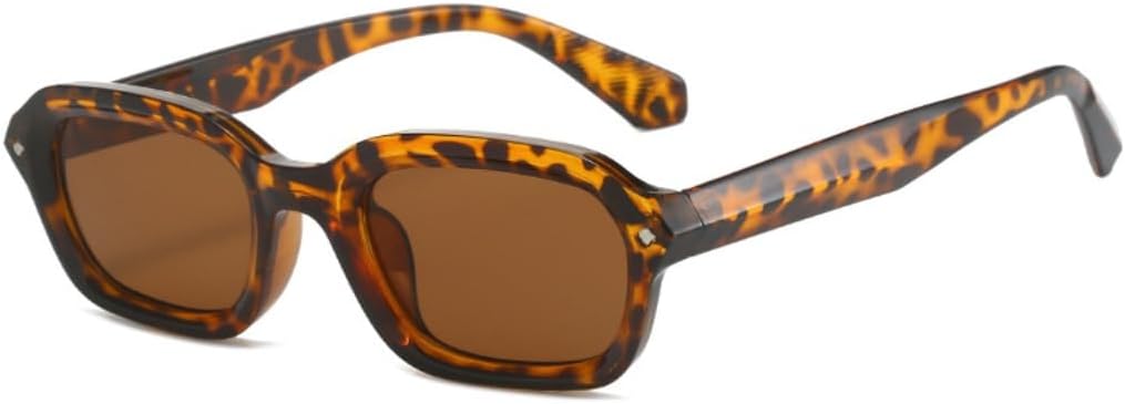 Солнцезащитные очки с защитой от УФ-излучения UV400 | Маленькая оправа с заклепками | Линзы конфетных цветов для занятий спортом на открытом воздухе и вождения DSVIGF, Leopard Tea
Солнцезащитные очки с защитой от УФ-излучения UV400 | Маленькая оправа с заклепками | Линзы конфетных цветов для занятий спортом на открытом воздухе и вождения DSVIGF, Leopard Tea