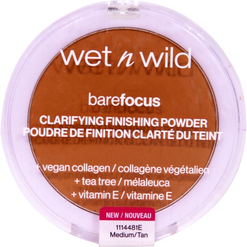 Bare Focus CLARIFYING FINISHING POWDER, средний/коричневый wet n wild, 6 g
Bare Focus CLARIFYING FINISHING POWDER, средний/коричневый wet n wild, 6 g