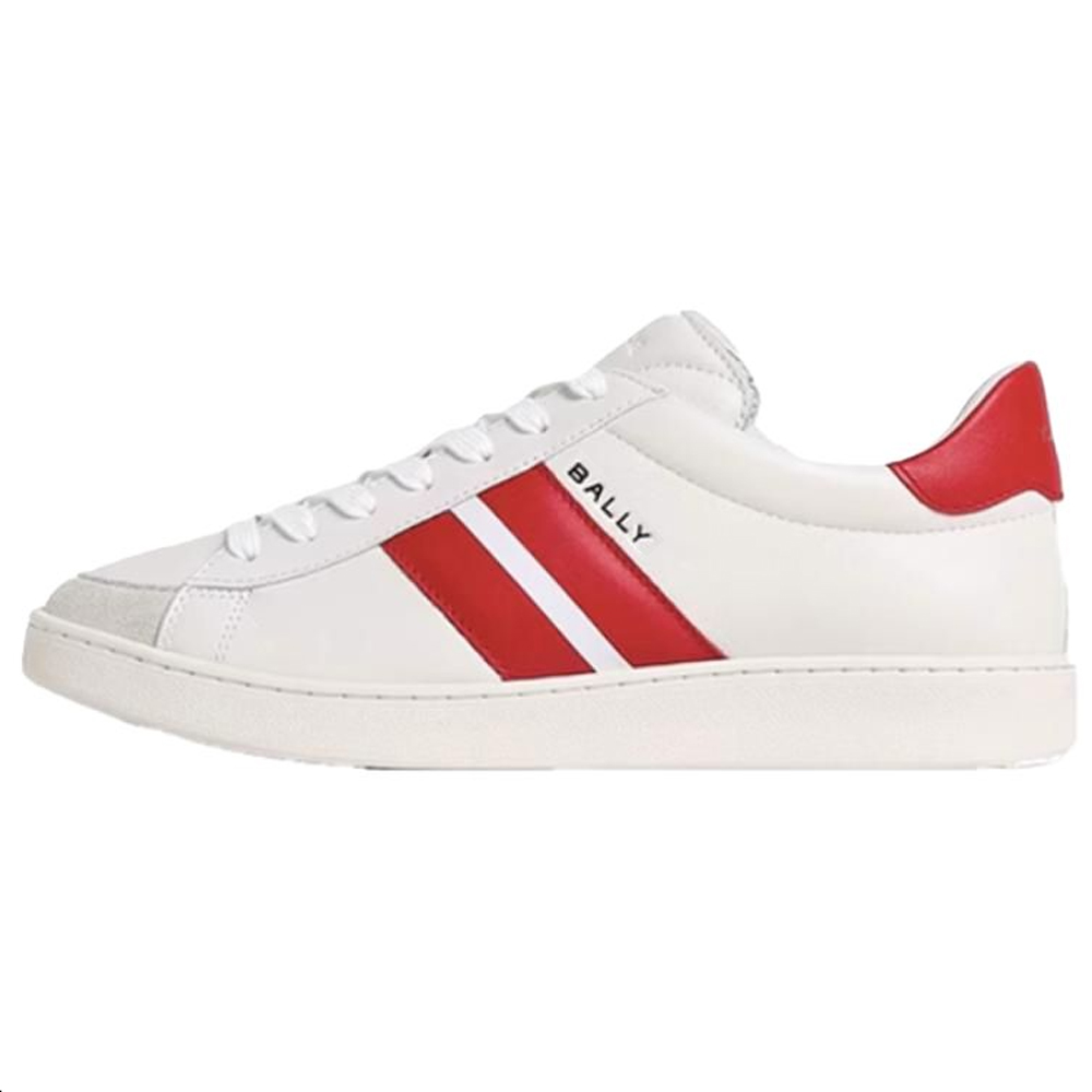 BALLY Низкие мужские кроссовки для скейтбординга бежево-красного цвета
BALLY Низкие мужские кроссовки для скейтбординга бежево-красного цвета