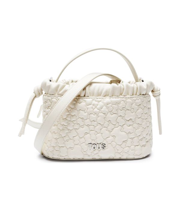 Сумка спортивная Tous с принтом, бежевый 
Сумка спортивная Tous с принтом, бежевый