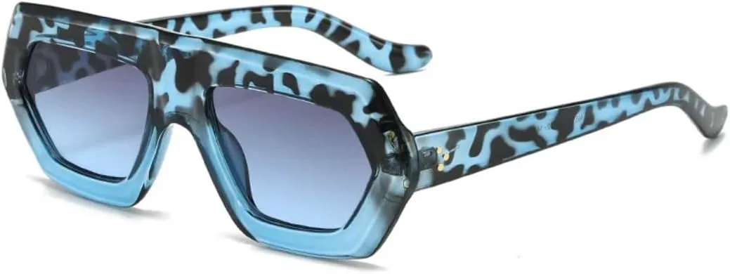 Солнцезащитные очки неправильной формы для женщин и мужчин, в стиле ретро, с градиентным переходом, роскошные, модные, с защитой от УФ-излучения UV400 VVTWSSW, Blue
Солнцезащитные очки неправильной формы для женщин и мужчин, в стиле ретро, с градиентным переходом, роскошные, модные, с защитой от УФ-излучения UV400 VVTWSSW, Blue